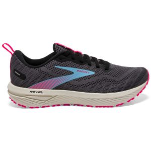 BROOKS Revel 6 W - Gris / Noir / Rose - taille 38 2024