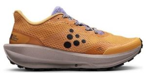 Chaussures de trail running craft ctm ultra trail orange gris