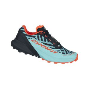 Baskets Dynafit Ultra 50 Graphic Bleu Clair Noir Orange Femme