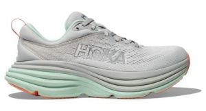 Hoka One One Bondi 8 Large D - femme - gris