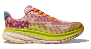 Hoka One One Clifton 9 Youth - enfant - rose