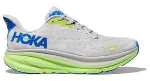 Hoka One One Clifton 9 Large 2E - homme - gris