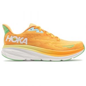 Hoka Clifton 9 Chaussures de Course Homme Jaune Jaune