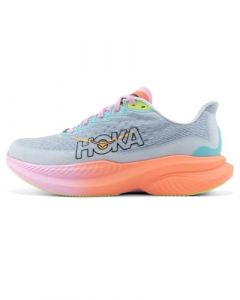 Hoka Mach 6 Chaussures de Course Donna Bleu Rose