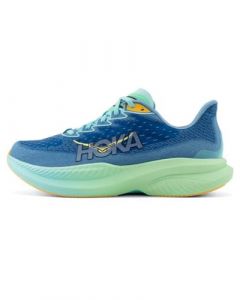 Hoka Mach 6 Chaussures de Course Homme Bleu Vert