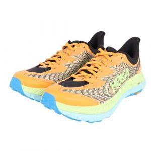 Hoka Mafate Speed 4 Chaussures de Course de Trail Homme Orange Vert