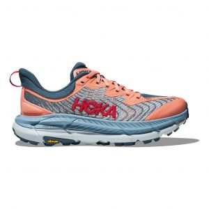 Chaussures HOKA Mafate Speed 4 vieux rose turquoise femme - 36