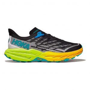 Chaussures HOKA Speedgoat 5 noir vert fluo orange femme - 37(1/3)