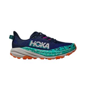 Baskets Hoka Speedgoat 6 Bleu Vert AW24 Femme