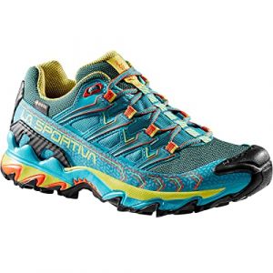 LA SPORTIVA Femme Ultra Raptor II Woman GTX Lagoon/Green Banana Chaussure de Trail