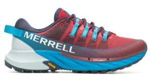 Chaussures de trail merrell agility peak 4 rouge bleu