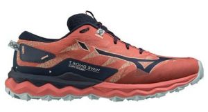 Chaussures de trail running mizuno wave daichi 7 rouge bleu