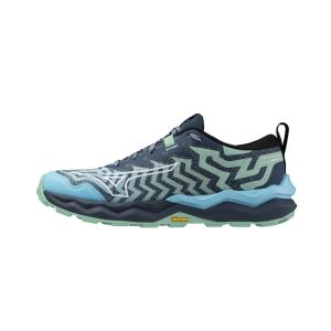 Chaussures Femme Mizuno Wave Daichi 8 Bleu Vert AW24