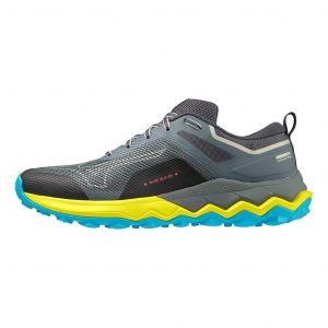 Chaussures Mizuno Wave Ibuki 4 gris bleu jaune - 46.5