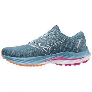 Mizuno Wave Inspire 18 Chaussure de Course sur Route pour Femme Bleu