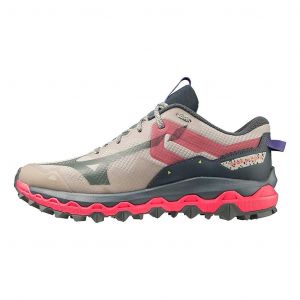 Chaussures Mizuno Wave Mujin 9 gris clair rose beige femme - 40.5