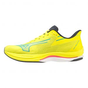 Chaussures Mizuno Wave Rebellion Sonic jaune bleu rose - 46