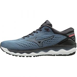 Mizuno Wave Sky 3 Chaussures de Course pour Homme Gris (Flintstone/Tomato 35)