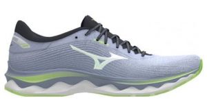 Chaussures running femme wave sky 5 gris jaune