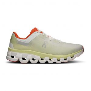 Chaussures On Cloudflow 4 blanc vert orange femme - 43