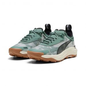 Chaussures Puma Voyage Nitro 3 vert noir gris femme - 42