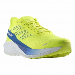 Chaussures Salomon Aero Blaze jaune fluo bleu - 44