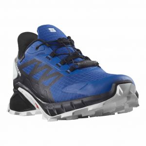 Chaussures Salomon Supercross 4 GORE-TEX bleu électrique noir - 44