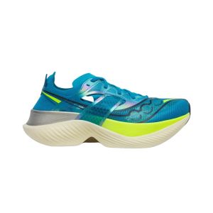 Chaussures Saucony Endorphin Elite Bleu Vert AW24