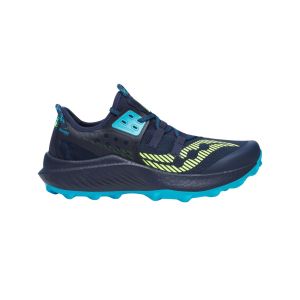 Chaussures Saucony Endorphin Rift bleu marine jaune AW24