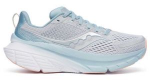 Chaussures running saucony guide 17 gris bleu femme