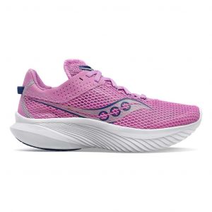 Chaussures Saucony Kinvara 14 rose blanc femme - 44.5