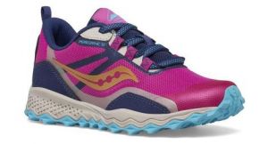 Saucony Peregrine 12 Shield - enfant - rose