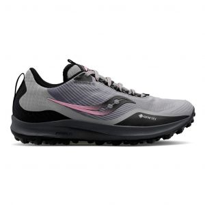 Chaussures Saucony Peregrine 12 GORE-TEX gris foncé femme - 44.5