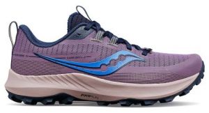 Chaussures de running femme saucony peregrine 13 violet bleu