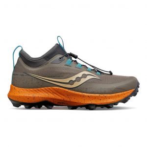 Chaussures Saucony Peregrine 13 ST marron orange - 44