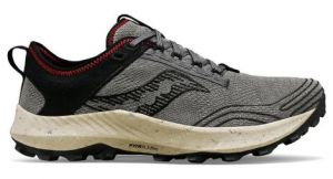 Chaussures de trail running saucony peregrine rfg gris noir