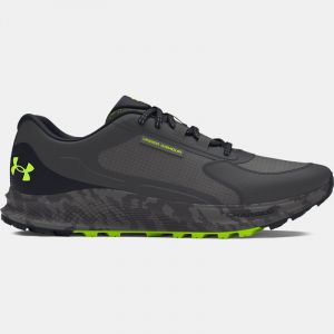 Chaussure de course Under Armour Bandit Trail 3 pour homme Castlerock / Anthracite / High Vis Jaune 46