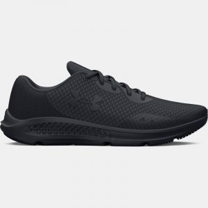 Chaussure de course Under Armour Charged Pursuit 3 pour homme Noir / Noir / Noir 43