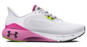 Chaussures de running femme under armour hovr machina 3 blanc rose