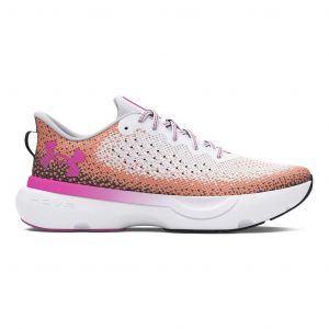 Chaussures Under Armour Infinite blanc orange rose femme - 42