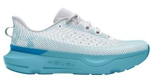 Chaussures running under armour infinite pro fire   ice blanc bleu unisexe