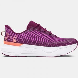 Chaussure de course Under Armour Infinite Pro pour femme Mauve Gemini / Mystic Magenta / Flare Orange 36