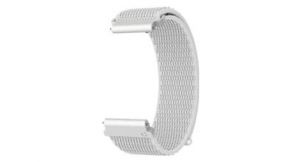 Bracelet nylon coros pace 2   apex 42mm blanc