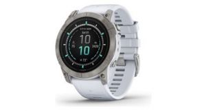 Montre de sport garmin epix pro gen 2 sapphire titane 51mm blanc argent