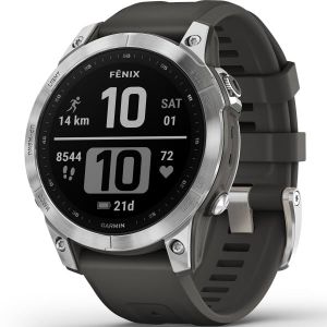 GARMIN Fenix 7 Silver Gris / Noir Unique 2024