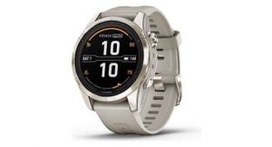 Garmin fenix 7s pro sapphire solar   montre de sport connectee   argent