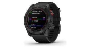 Montre de sport garmin fenix 7x solar noir