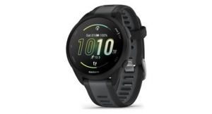 Montre de sport garmin forerunner 165 noir gris slate