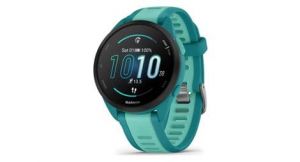 Montre de sport garmin forerunner 165 music turquoise bleu aqua