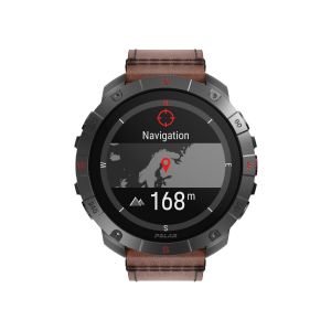 Montre Polar Grit X2 Pro Titan marron